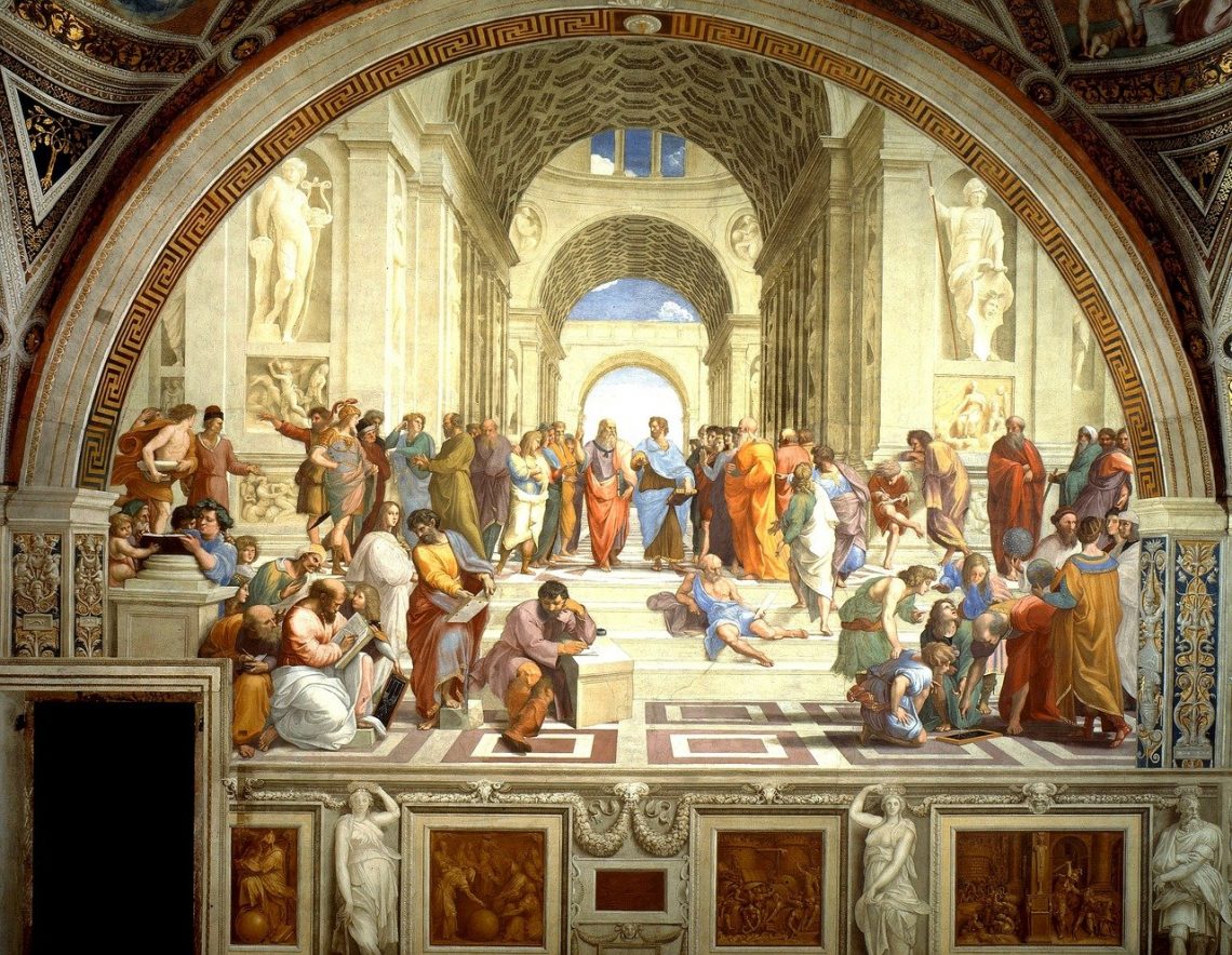 la scuola di atene